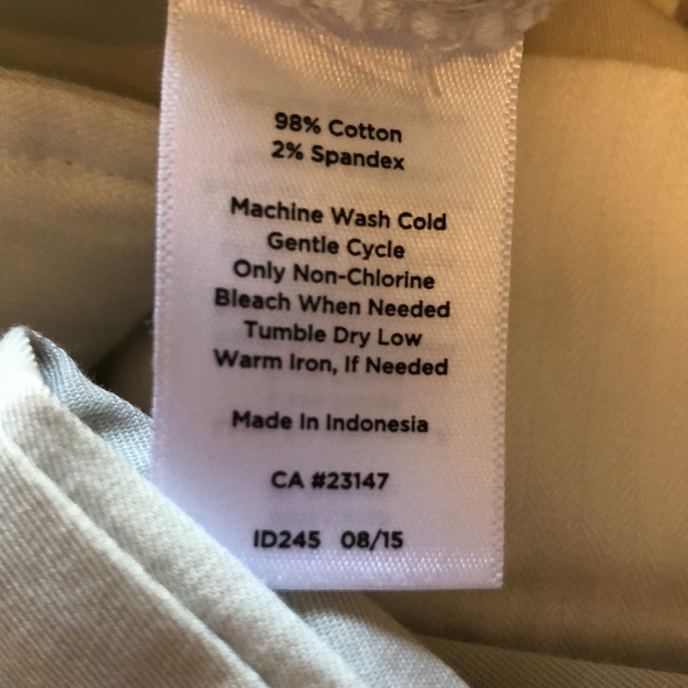 Talbots Cropped Pants/Capris. NWT sz 2 Petite. - Picture 11 of 11